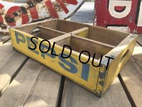 70s Vintage Pepsi Wooden Crate (B440)
