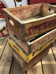画像10: 70s Vintage Pepsi Wooden Crate (B438)