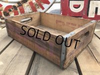 70s Vintage Pepsi Wooden Crate (B439)