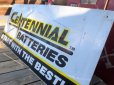 画像4: Vintage CENTENNIAL BATTERIES Metal Sign (B443) 