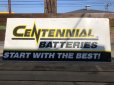 画像6: Vintage CENTENNIAL BATTERIES Metal Sign (B443) 