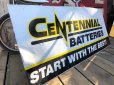 画像3: Vintage CENTENNIAL BATTERIES Metal Sign (B443) 