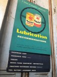 画像3: 50s Vintage Mobil Lubrication Oil Chart (B444)