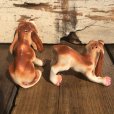 画像4: Vintage Japan Hound Dog Salt and Pepper Shakers (B446)