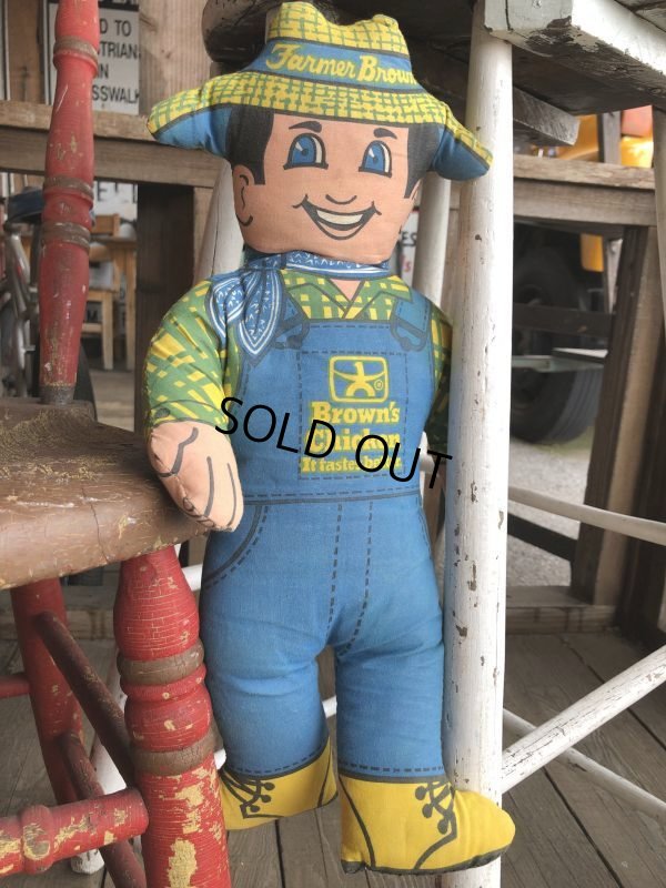 画像8: Vintage Advertising Pillow Doll  Brown's Chicken (B074)