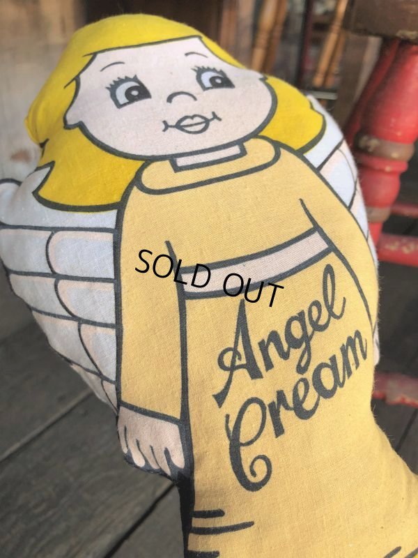 画像6: Vintage Advertising Pillow Doll Angel Cream (B098)