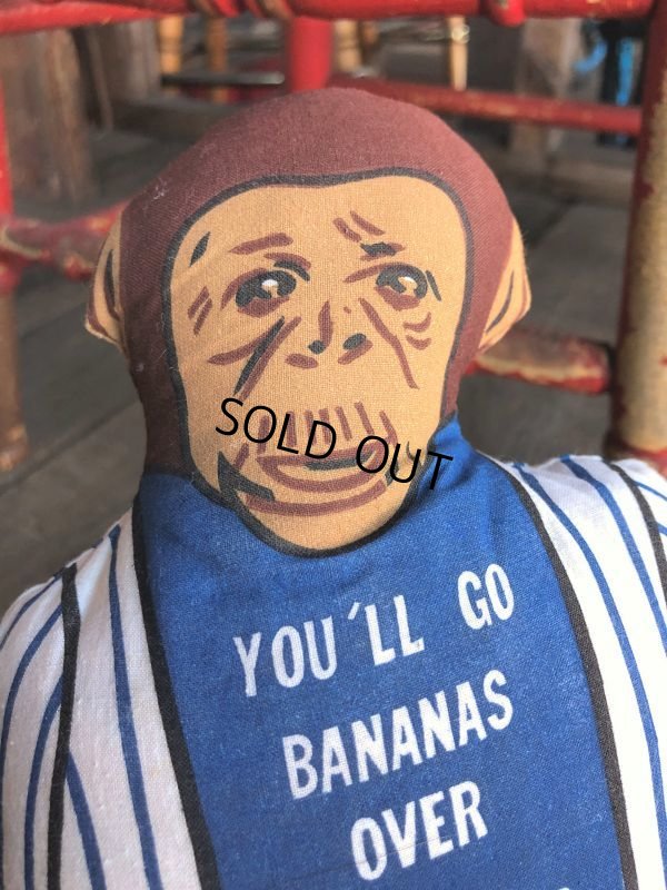 画像3: Vintage Advertising Pillow Doll CE Monkey (B106)