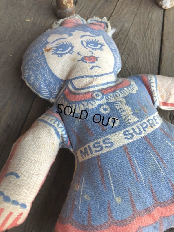 画像4: Vintage Advertising Pillow Doll Miss Supreme (B102)