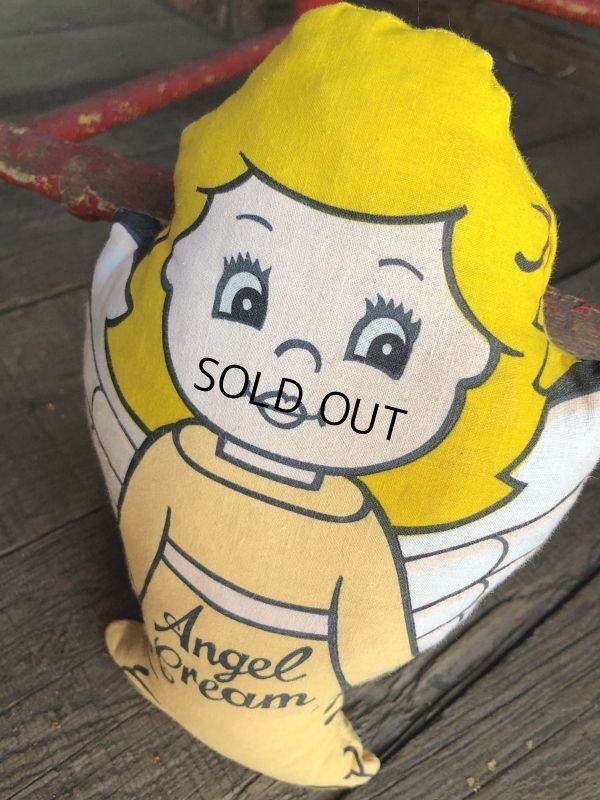 画像5: Vintage Advertising Pillow Doll Angel Cream (B098)