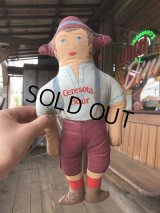 Vintage Advertising Pillow Doll  Cresota Flour (B078)