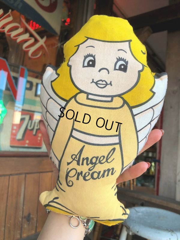 画像1: Vintage Advertising Pillow Doll Angel Cream (B098)