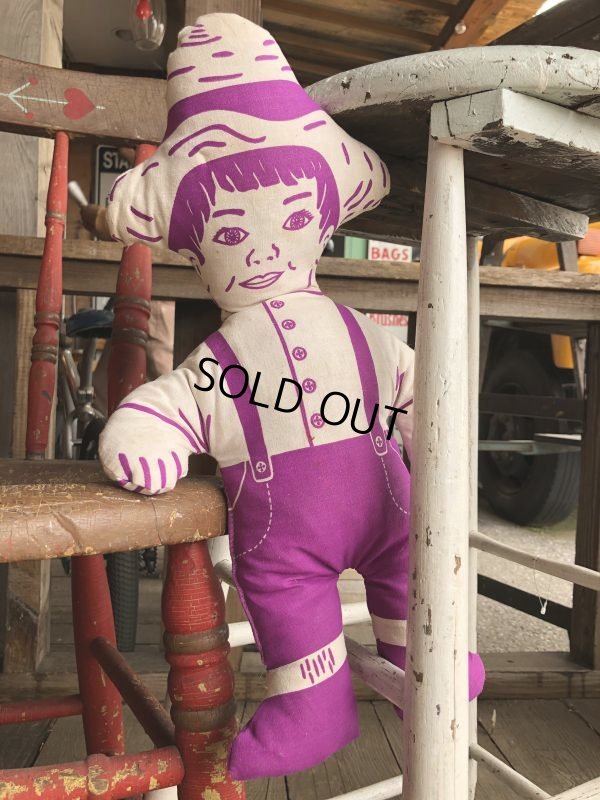 画像7: Vintage Advertising Pillow Doll  Farmer (B075)