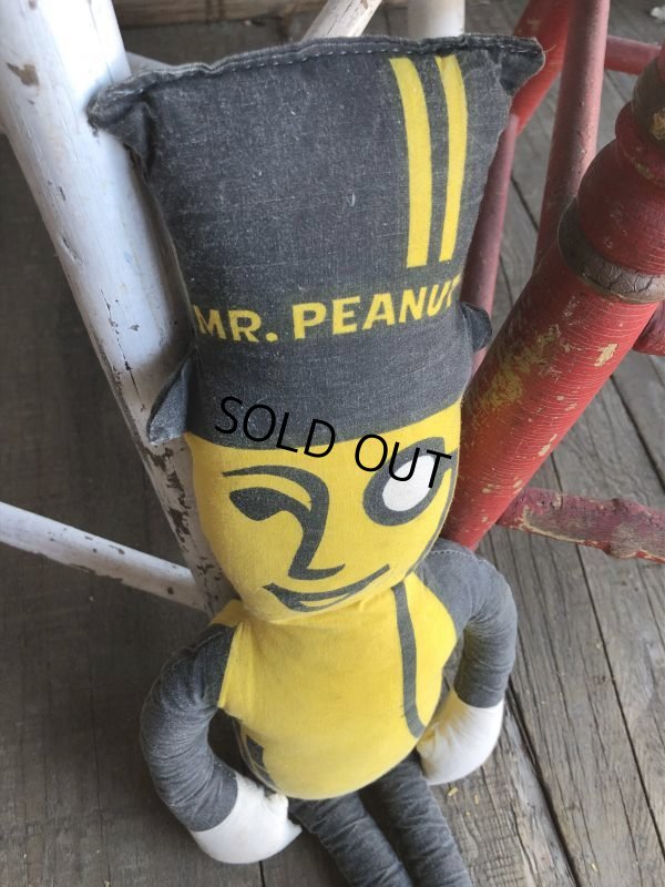 画像6: Vintage Advertising Pillow Doll Mr Peanut (B109)