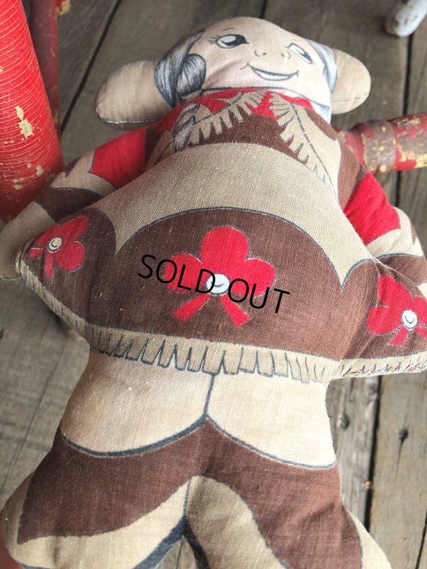 画像4: Vintage Advertising Pillow Doll Western Cow Girl (B072)