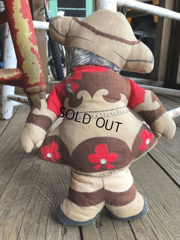 画像6: Vintage Advertising Pillow Doll Western Cow Girl (B072)