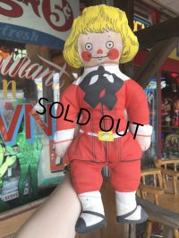 Vintage Advertising Pillow Doll Buster Brown (B117)