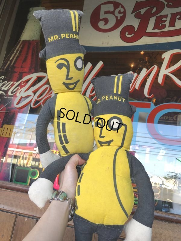画像9: Vintage Advertising Pillow Doll Mr Peanut (B109)