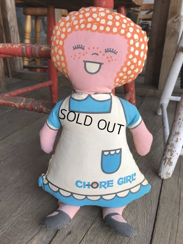 画像7: Vintage Advertising Pillow Doll Chore Girl (B107)