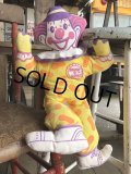 Vintage Advertising Pillow Doll Bracho The Clown (B068)