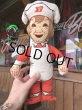 Vintage Advertising Pillow Doll  Chef (B077)