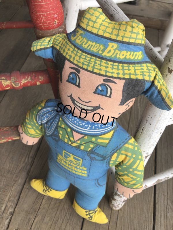 画像6: Vintage Advertising Pillow Doll  Brown's Chicken (B074)