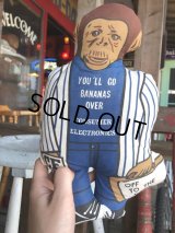 Vintage Advertising Pillow Doll CE Monkey (B106)