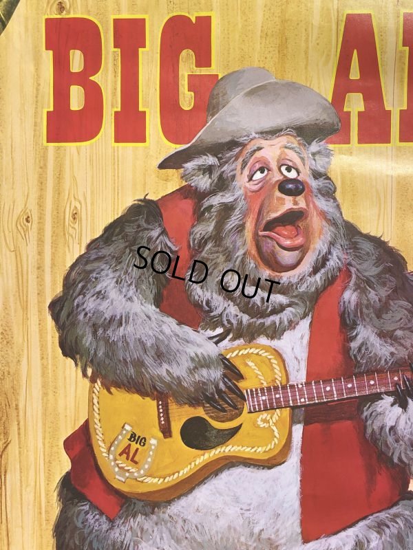 画像3: Vintage Disney BIG AL Country Bear Jamboree Original Poster (B449)