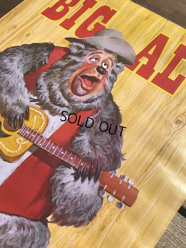 画像2: Vintage Disney BIG AL Country Bear Jamboree Original Poster (B449)