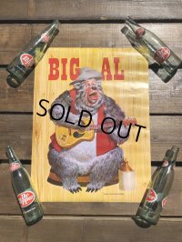 Vintage Disney BIG AL Country Bear Jamboree Original Poster (B449)