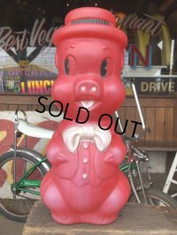 Vintage Piggy Bank Big Red (S825)