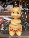 画像2: Vintage PIG Plastic Piggy Bank (S490) (2)