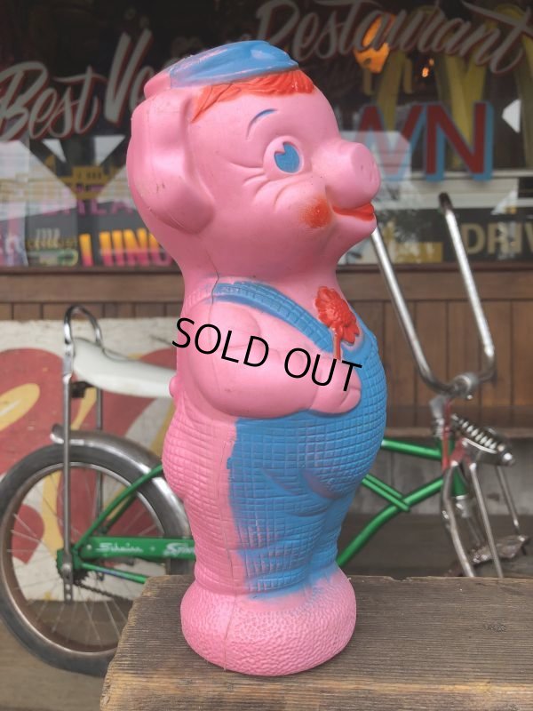 画像5: Vintage PIG Plastic Mold Piggy Bank (S491)