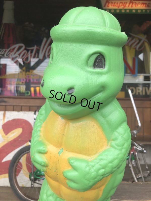 画像6: Vintage Turtle Plastic Blow Mold Bank (B451)