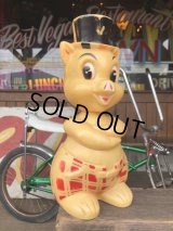 Vintage PIG Plastic Piggy Bank (S490)