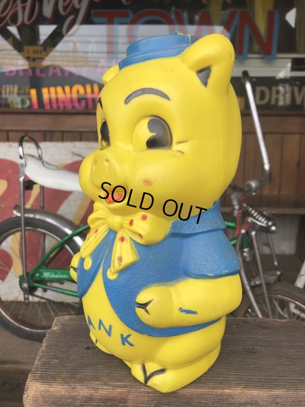 画像4: Vintage Piggy Bank Dot Ribbon (S821)