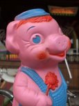画像6: Vintage PIG Plastic Mold Piggy Bank (S491)