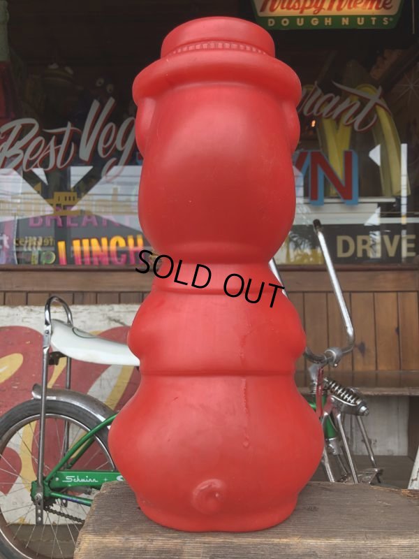 画像3: Vintage Piggy Bank Big Red (S825)