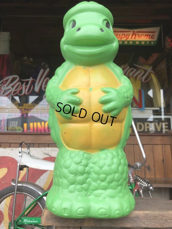 画像7: Vintage Turtle Plastic Blow Mold Bank (B451)