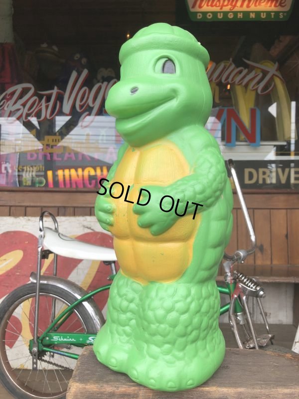 画像2: Vintage Turtle Plastic Blow Mold Bank (B451)