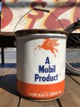 画像1: Vintage Mobil 5GL Motor Gas/Oil Can (S916) (1)