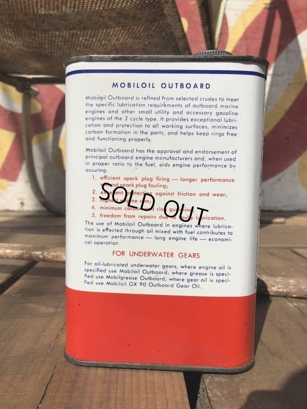 画像3: Vintage Mobiloil Outboard Can (B457)