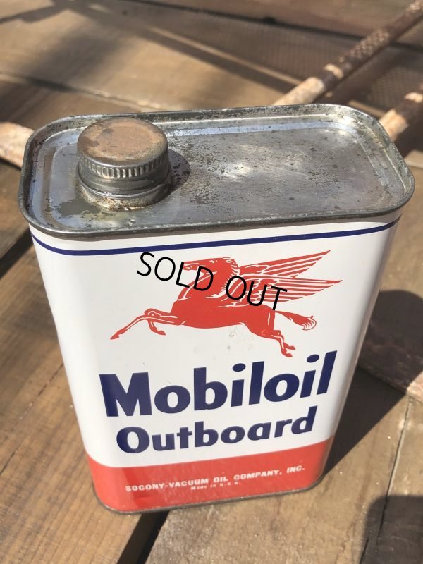 画像5: Vintage Mobiloil Outboard Can (B457)