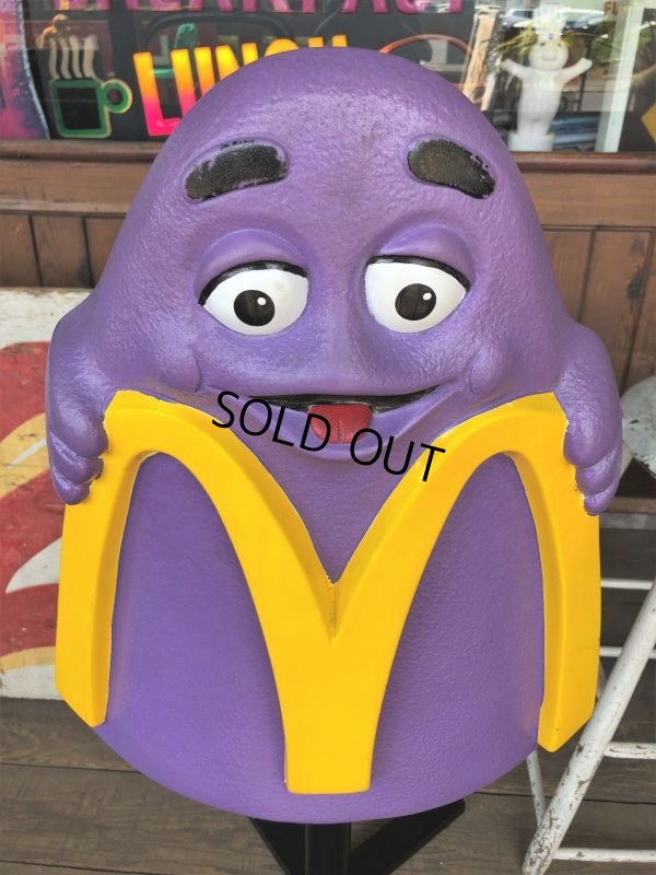 画像8: Vintage Mcdonald's Playland Chair Grimace (B460)