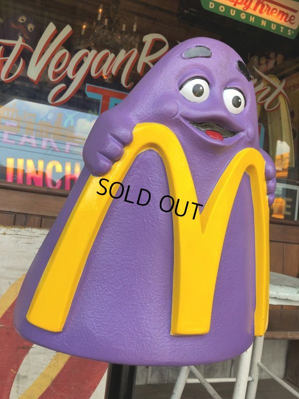 画像6: Vintage Mcdonald's Playland Chair Grimace (B460)