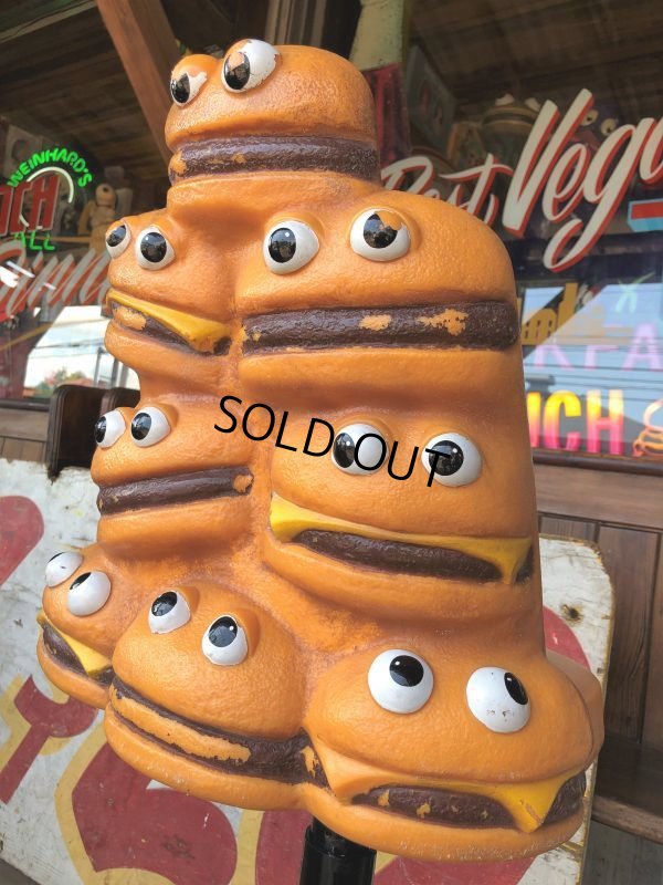 画像6: Vintage Mcdonald's Playland Chair Hamburger & Cheeseburger (B461)