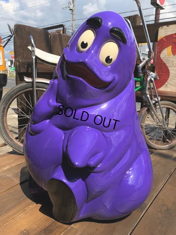 画像6: Vintage Mcdonald's Playland Grimace Statue (B463）