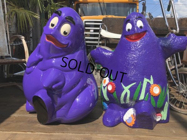 画像9: Vintage Mcdonald's Playland Grimace Statue (B463）
