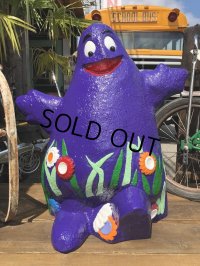 Vintage Mcdonald's Playland Grimace Statue (B464）