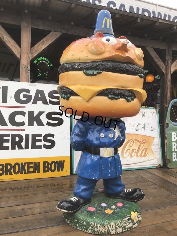 画像3: Vintage Mcdonald's Playland Officer Big Mac Police Statue (B465)