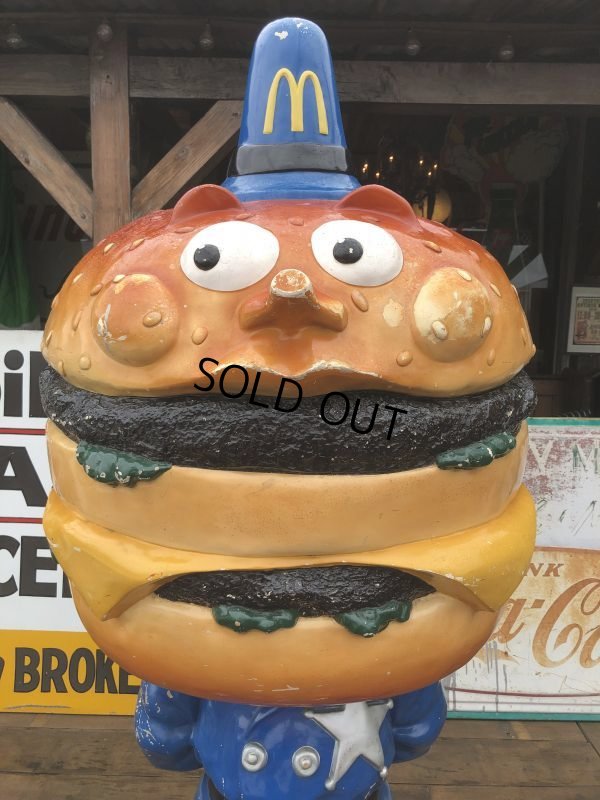 画像7: Vintage Mcdonald's Playland Officer Big Mac Police Statue (B465)